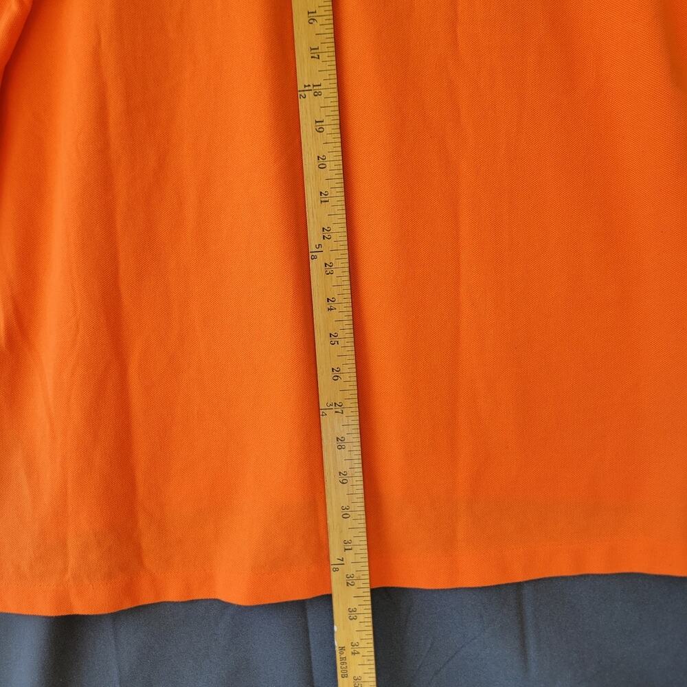 Polo Ralph Lauren Mens Orange Green Cross Mallets Rugby Short Sleeve Shirt XL - Picture 6 of 8